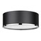 Z-Lite Arlo 3 Light Flush Mount, Matte Black 2303F3-MB-CH - alternate 5